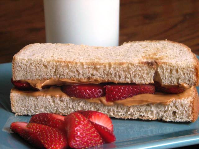 Grilled Peanut Butter Sandwiches Recipe Food Com