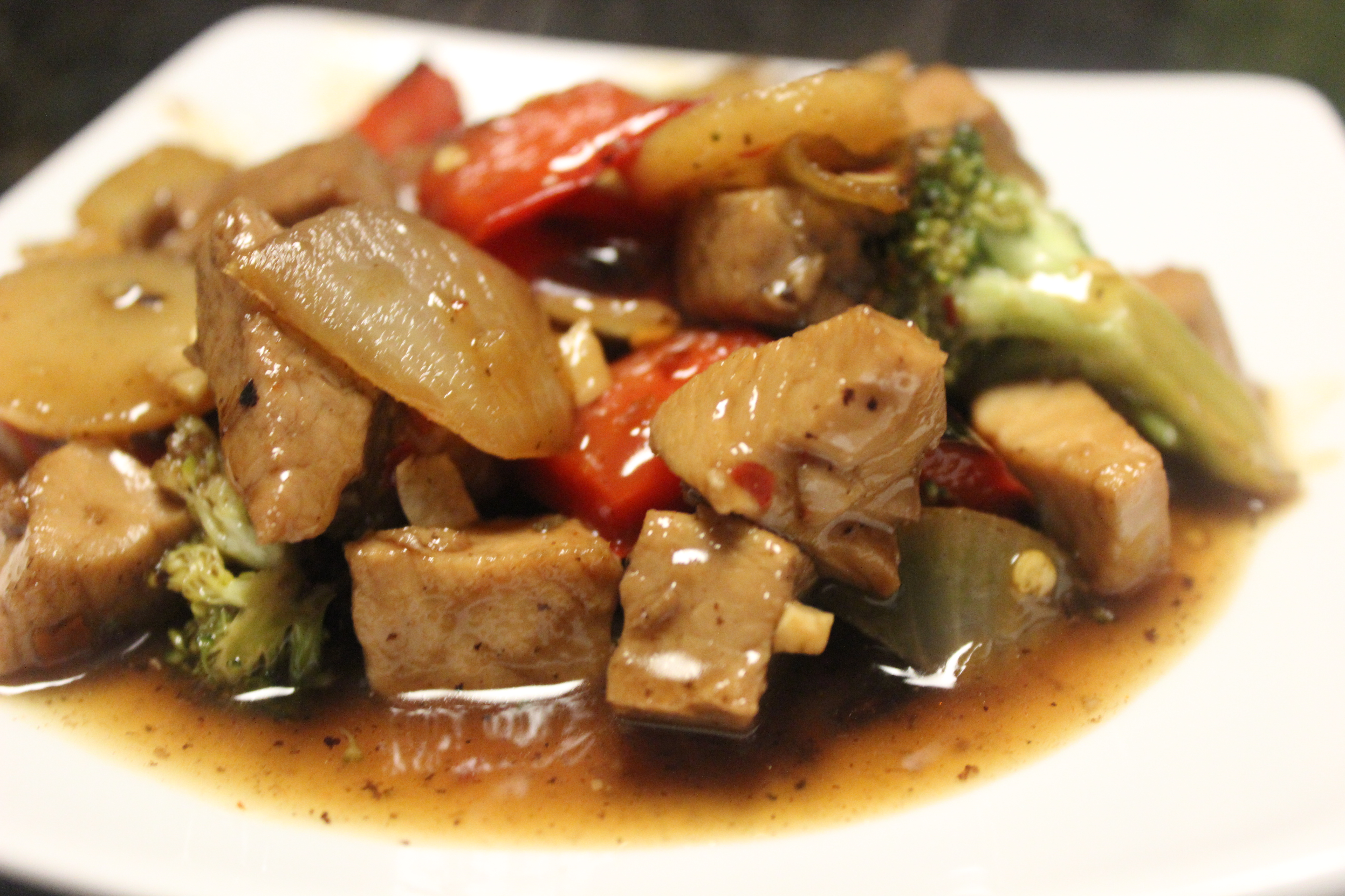 PORK AND BROCCOLI STIR-FRY II