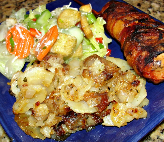 PAN-FRIED POTATOES WITH PAPRIKA AND LEMON