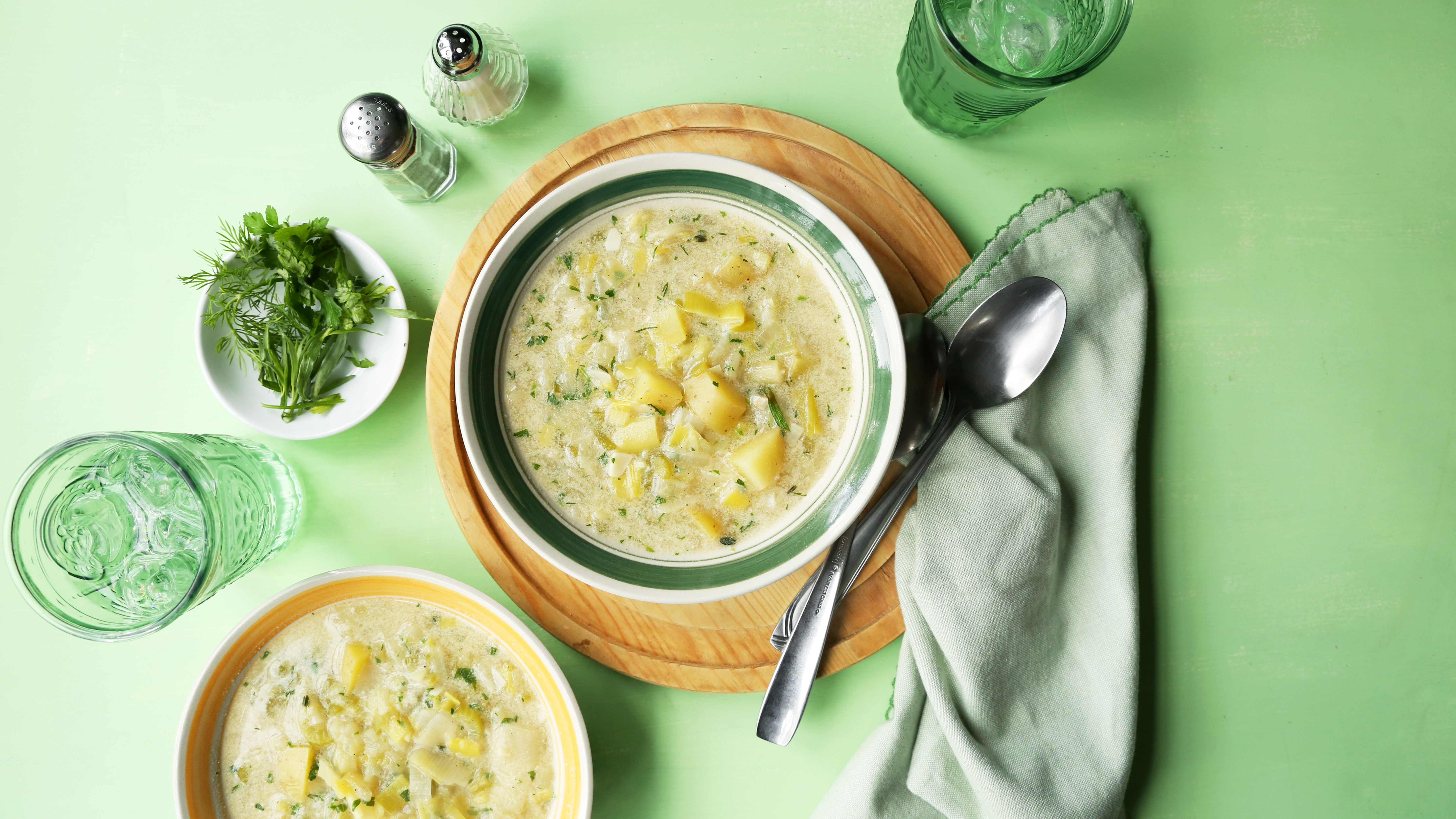 Irish Potato & Leek Soup