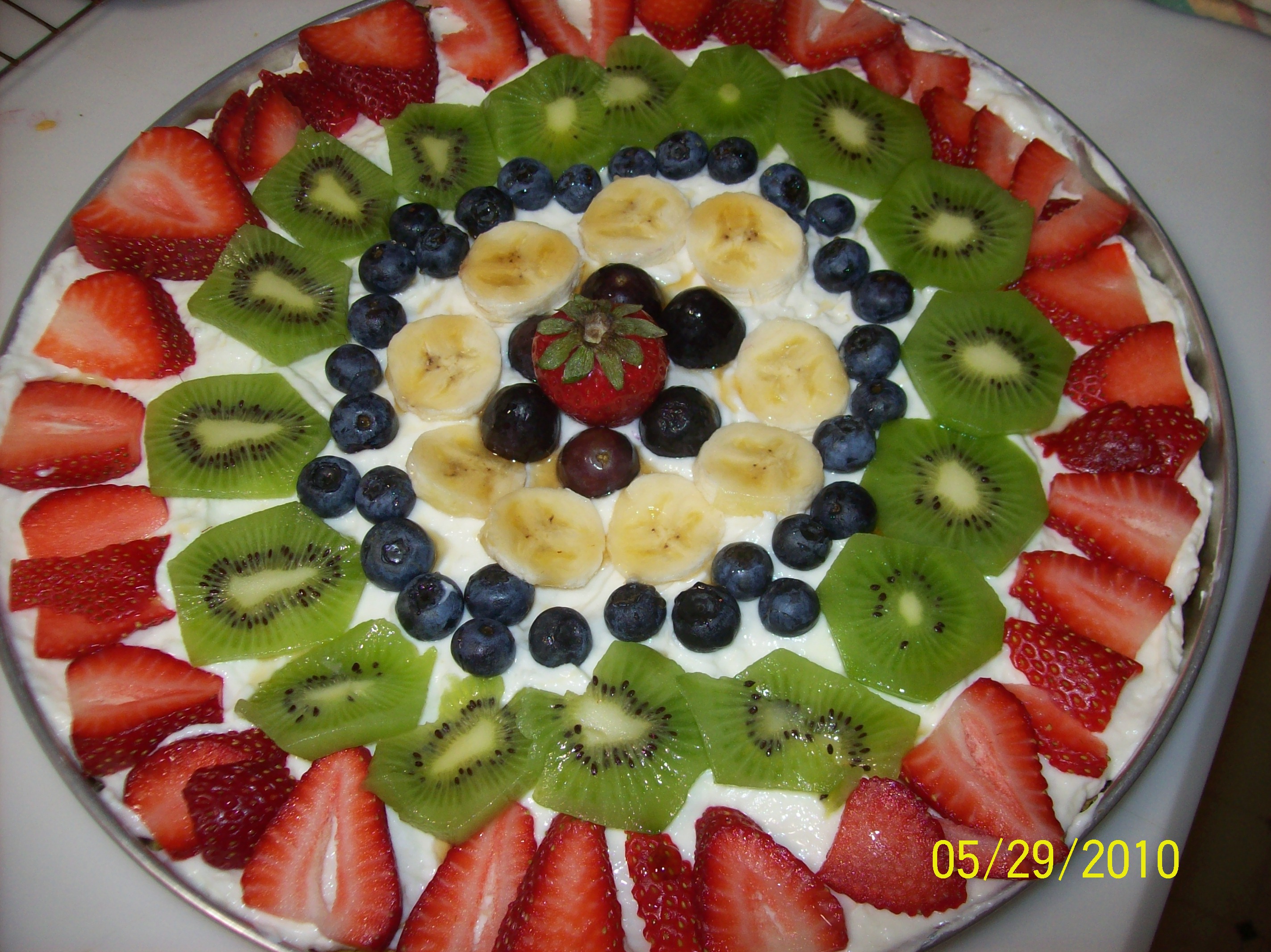 CORN FLAKES FRUIT PIZZA CORN FLAKES FRUIT PIZZA