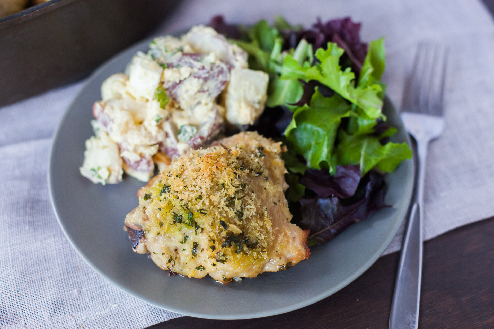 BAKED CHICKEN THIGHS