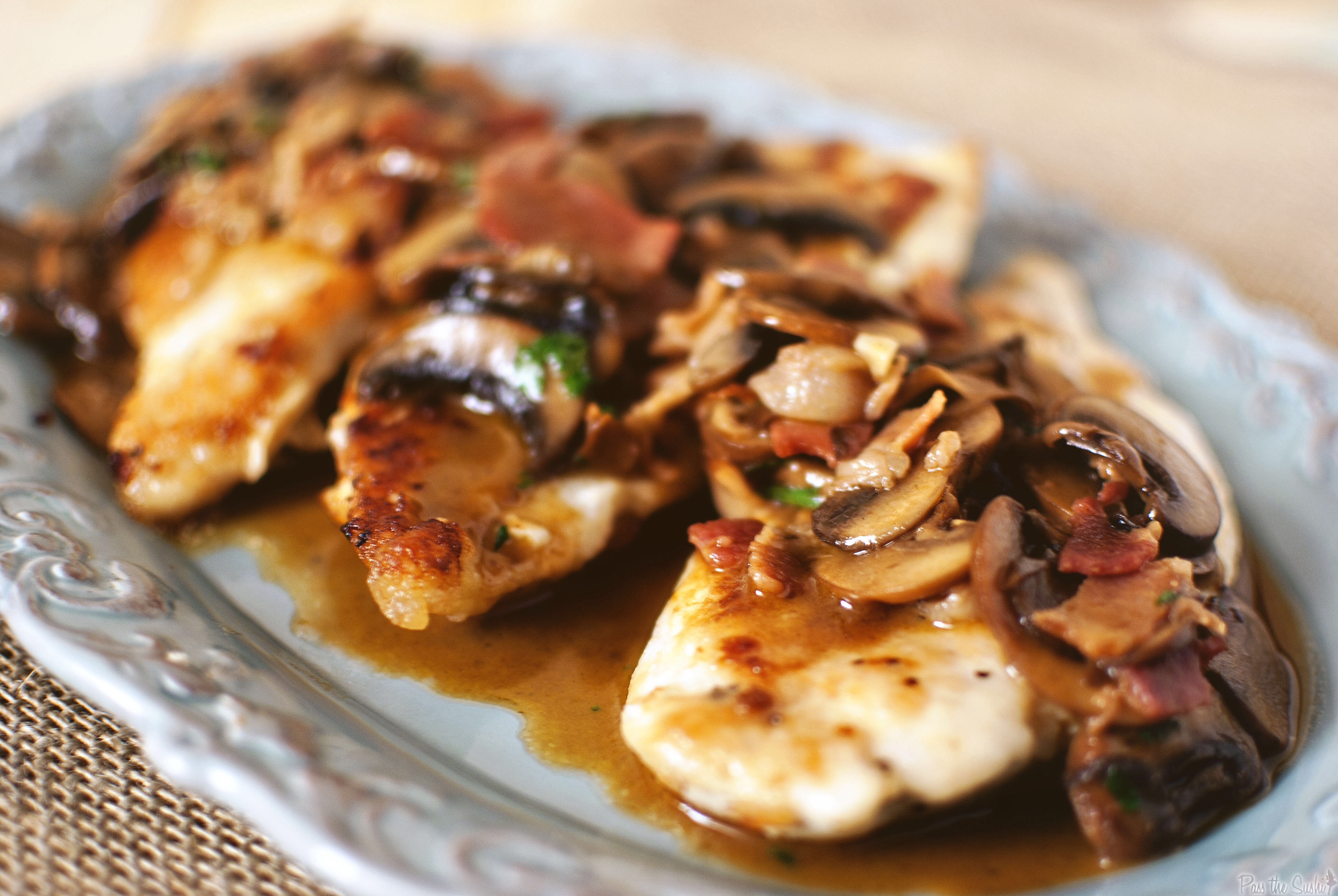 💛  EASIEST CHICKEN MARSALA (MAKE THE NIGHT BEFORE)