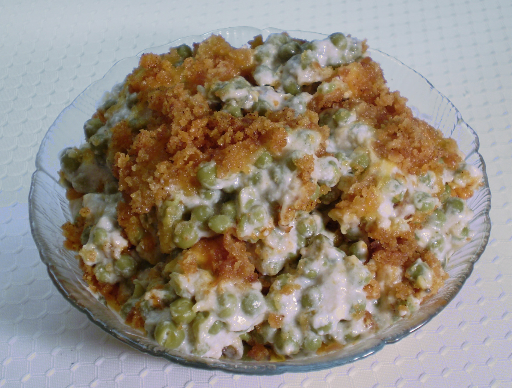 GREEN PEA CASSEROLE