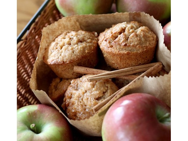 ლ How To APPLE BUTTER MUFFINS