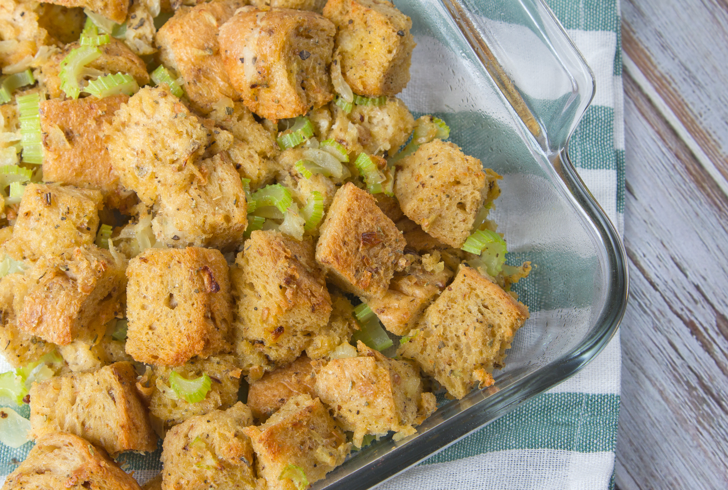 Moist Bread Dressing or Stuffing