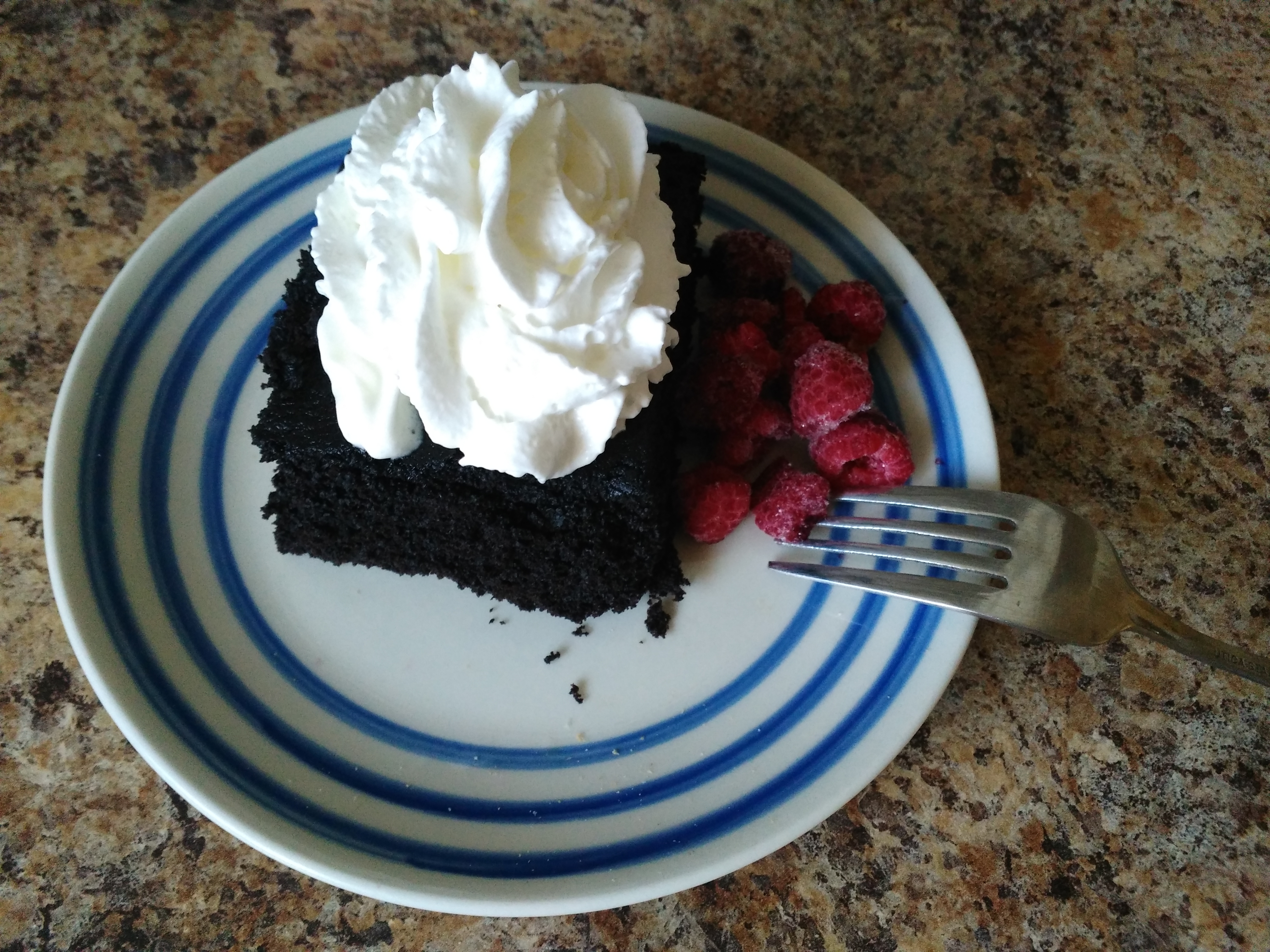 MOIST AND RICH HOMEMADE CHOCOLATE CAKE!