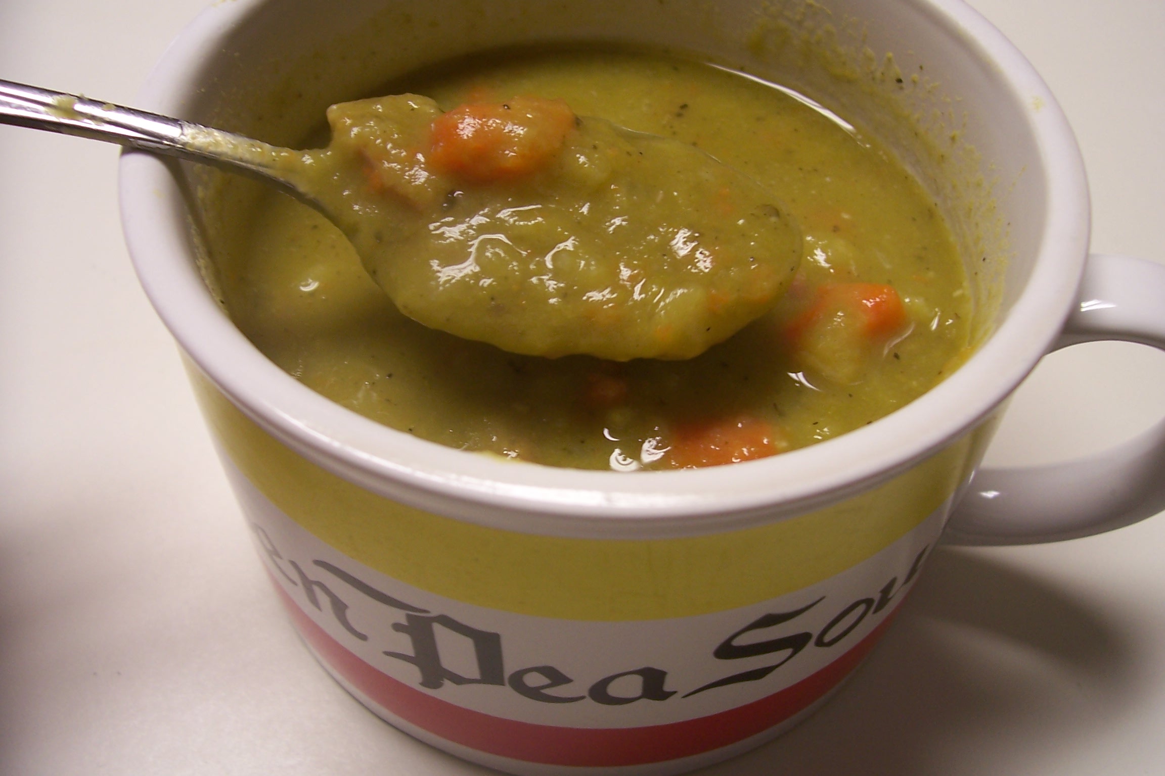 LEFTOVER HOLIDAY HAM & SPLIT PEA SOUP