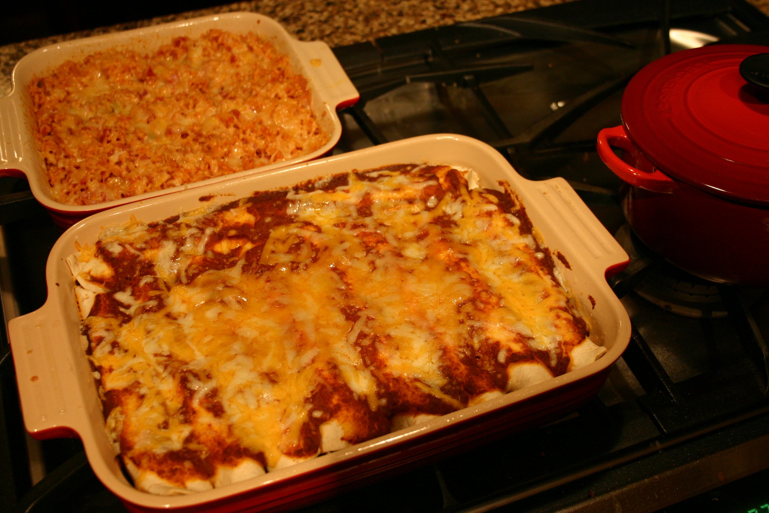 AWESOME BEEF ENCHILADAS