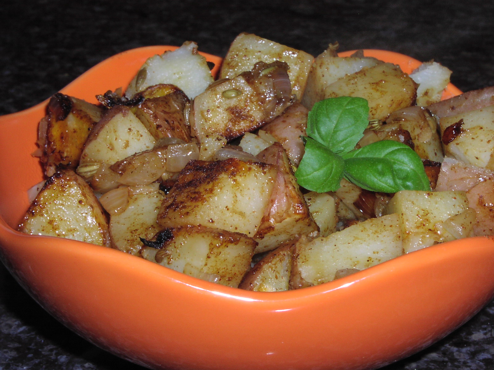 GRILLED SPICY NEW POTATOES