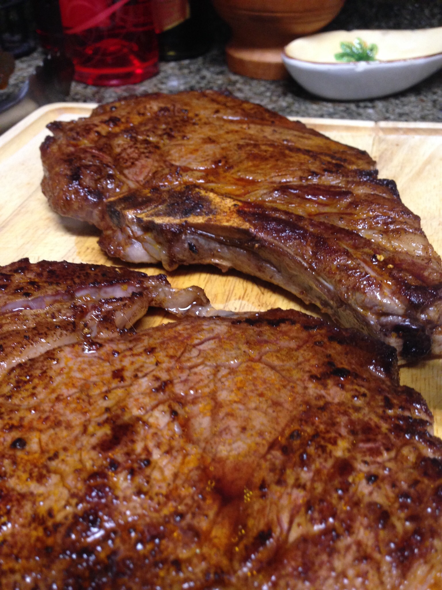 Pan Seared Steak with Shallot Mustard Sauce – Stacey Hawkins