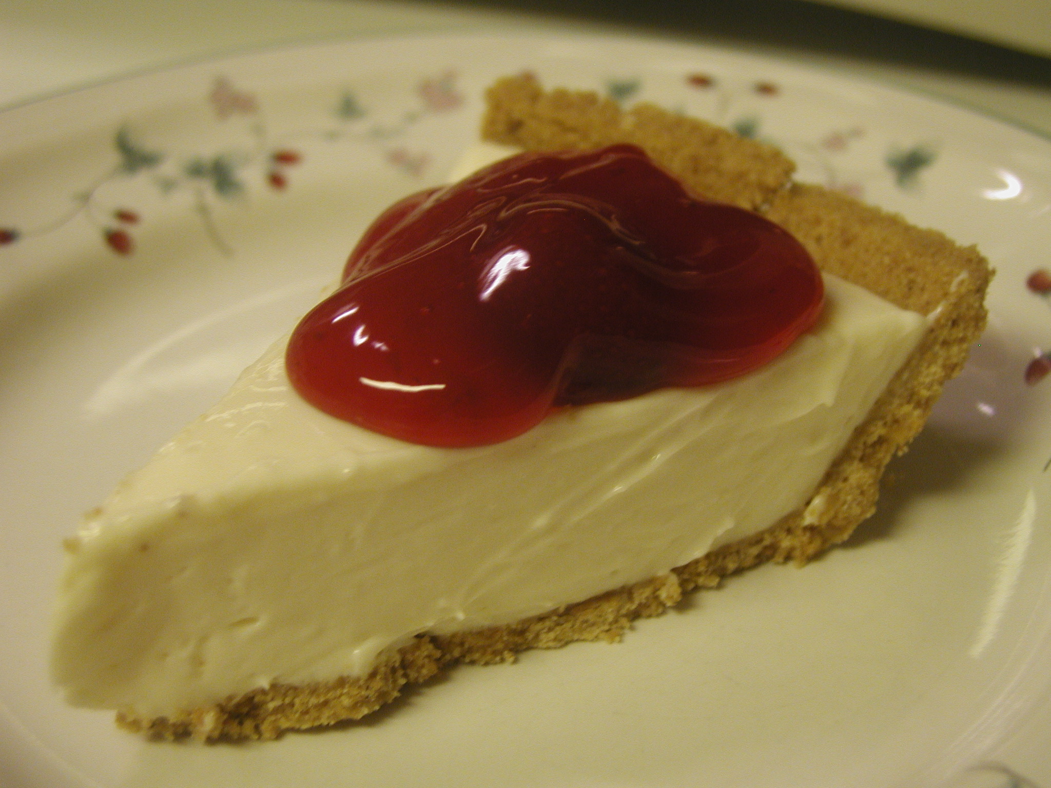 Ⓘ Easy NO BAKE CHERRY CHEESECAKE