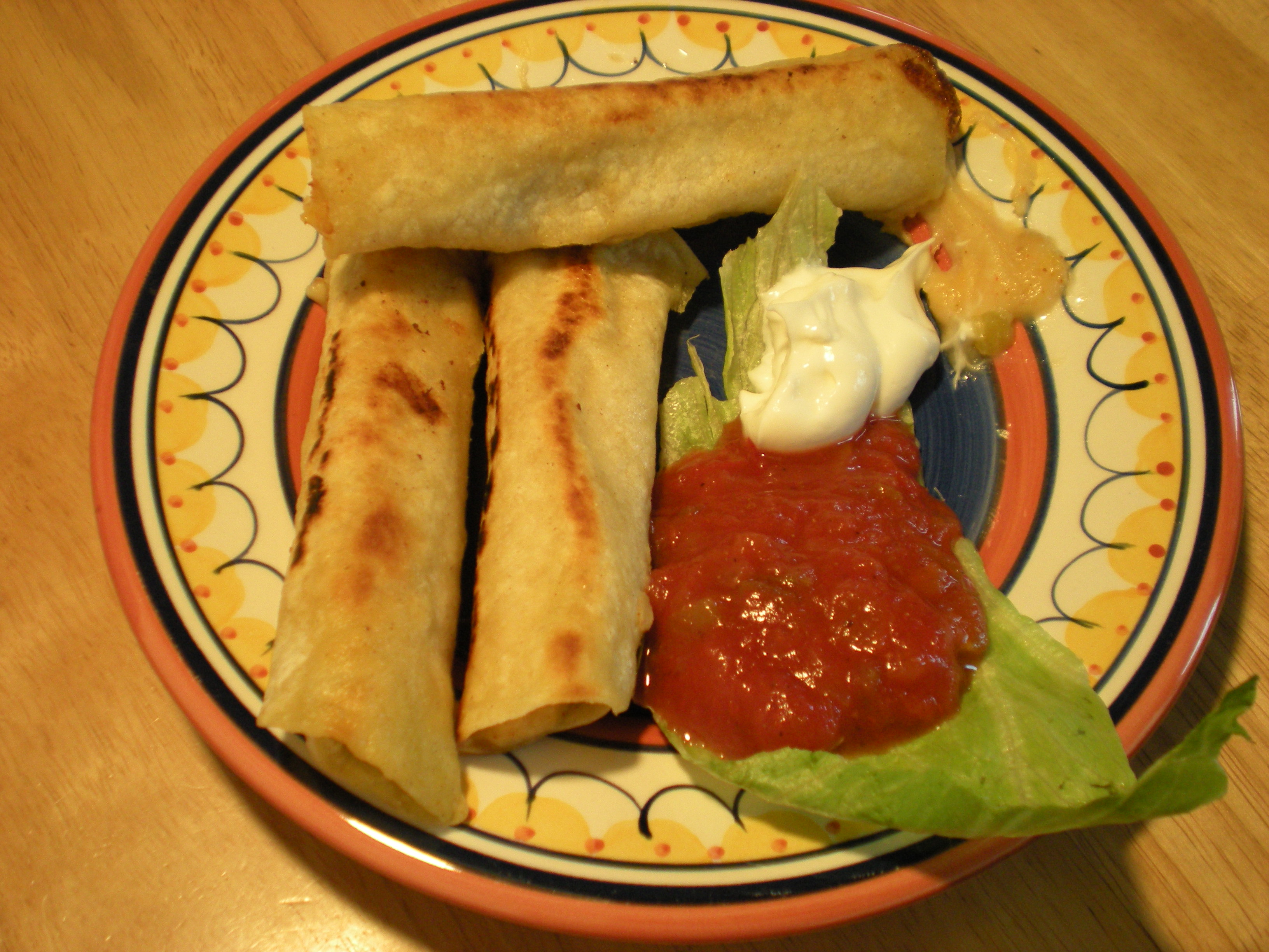 POTATO ROLLED TACOS