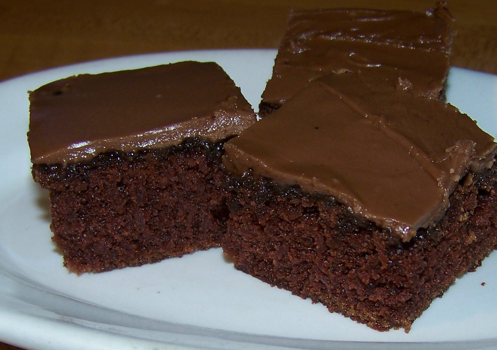 FROSTED BROWNIES OR TEXAS BROWNIES