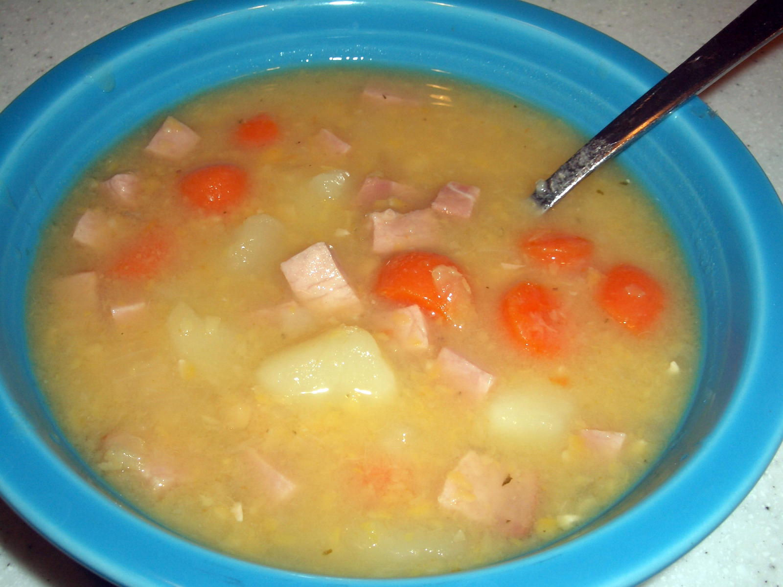 Yellow Split Pea Soup with Ham (Gluten-Free) • The Heritage Cook ®