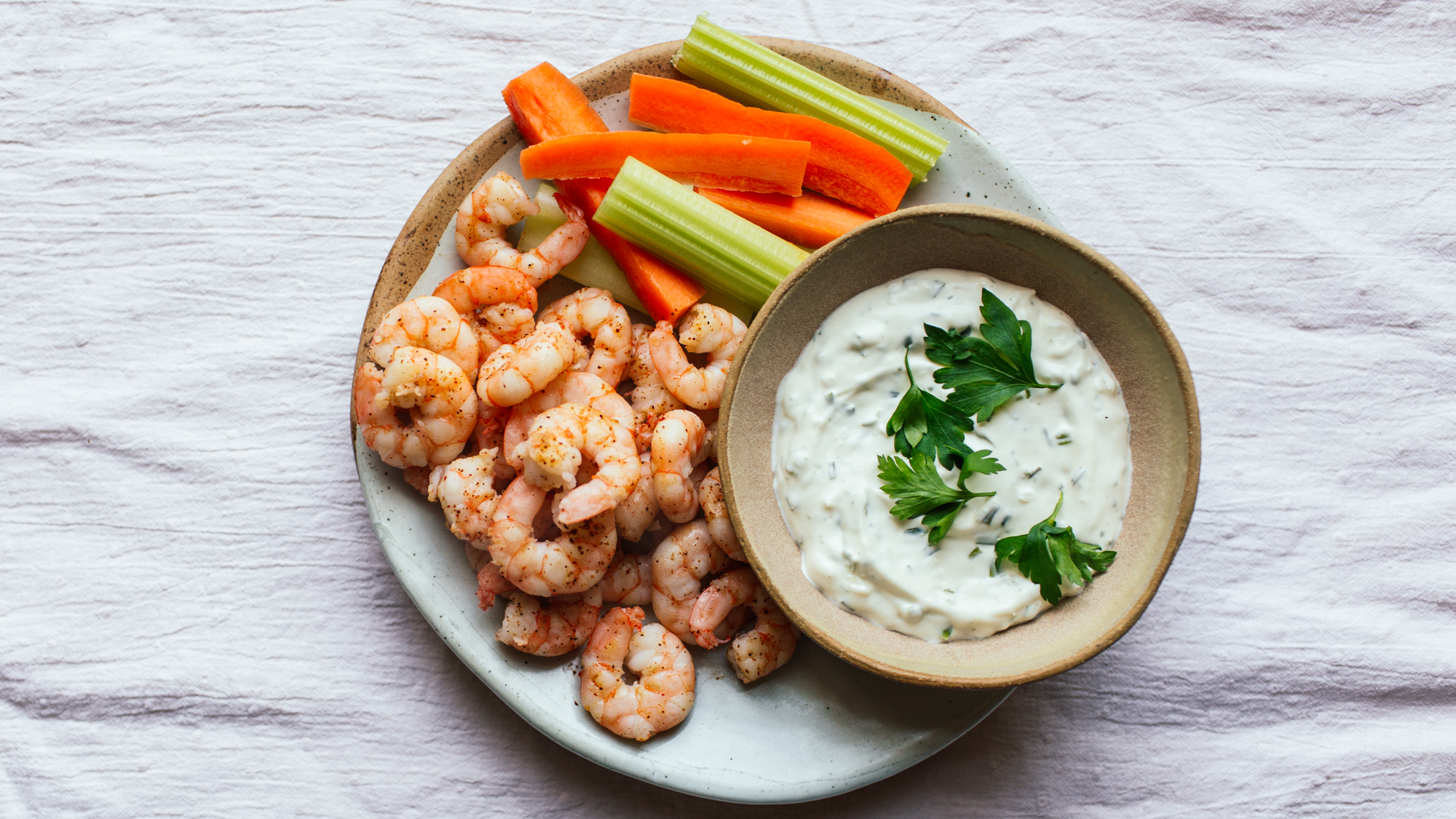 Air Fryer Hooter's Buffalo Shrimp - Simply Happenings