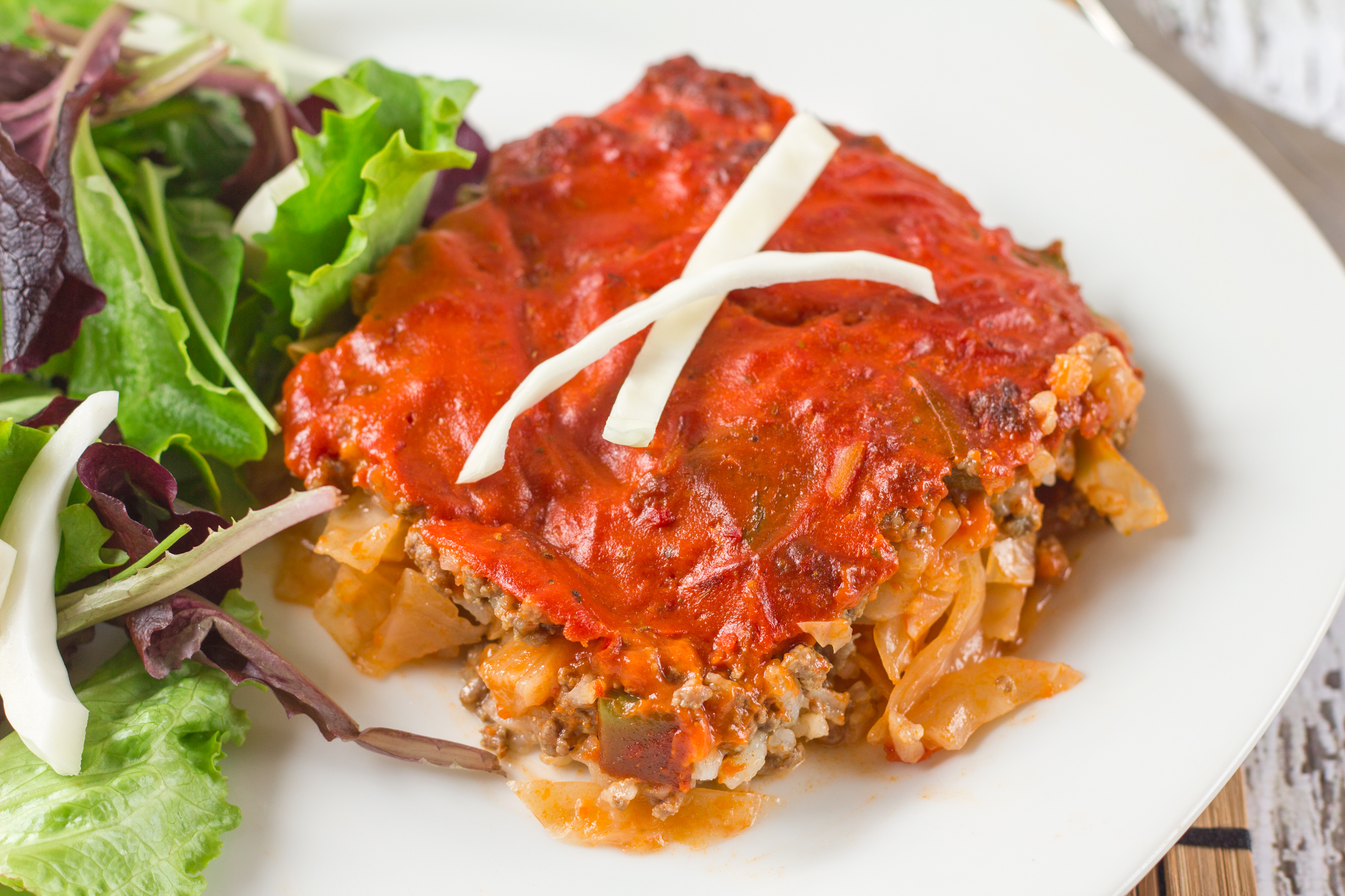 CABBAGE BEEF CASSEROLE