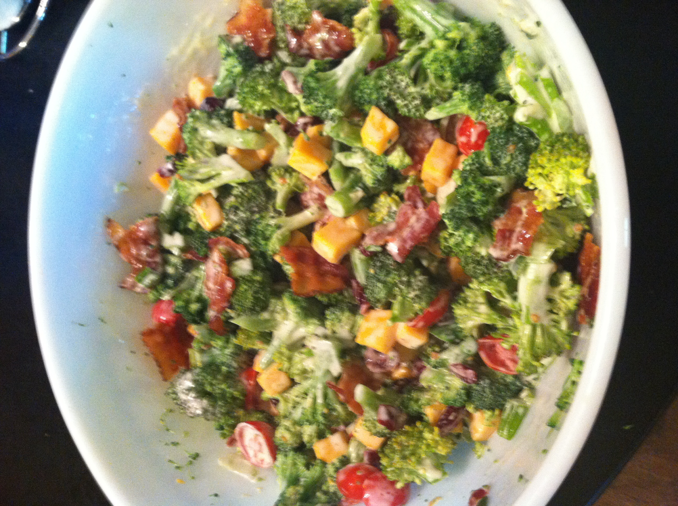 LICK-THE-BOWL-CLEAN BACON-BROCCOLI SALAD