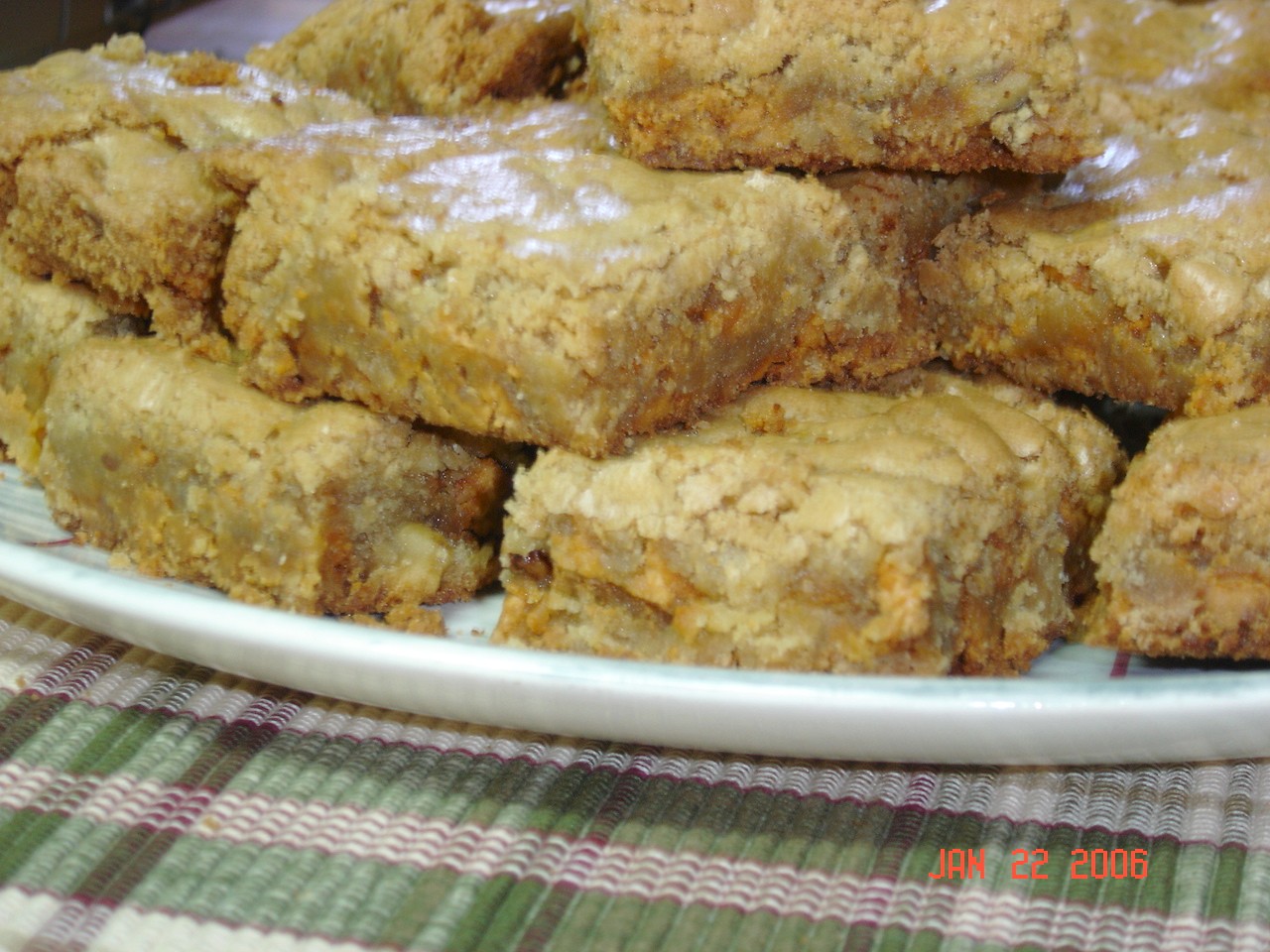 FUDGY BUTTERSCOTCH BROWNIES
