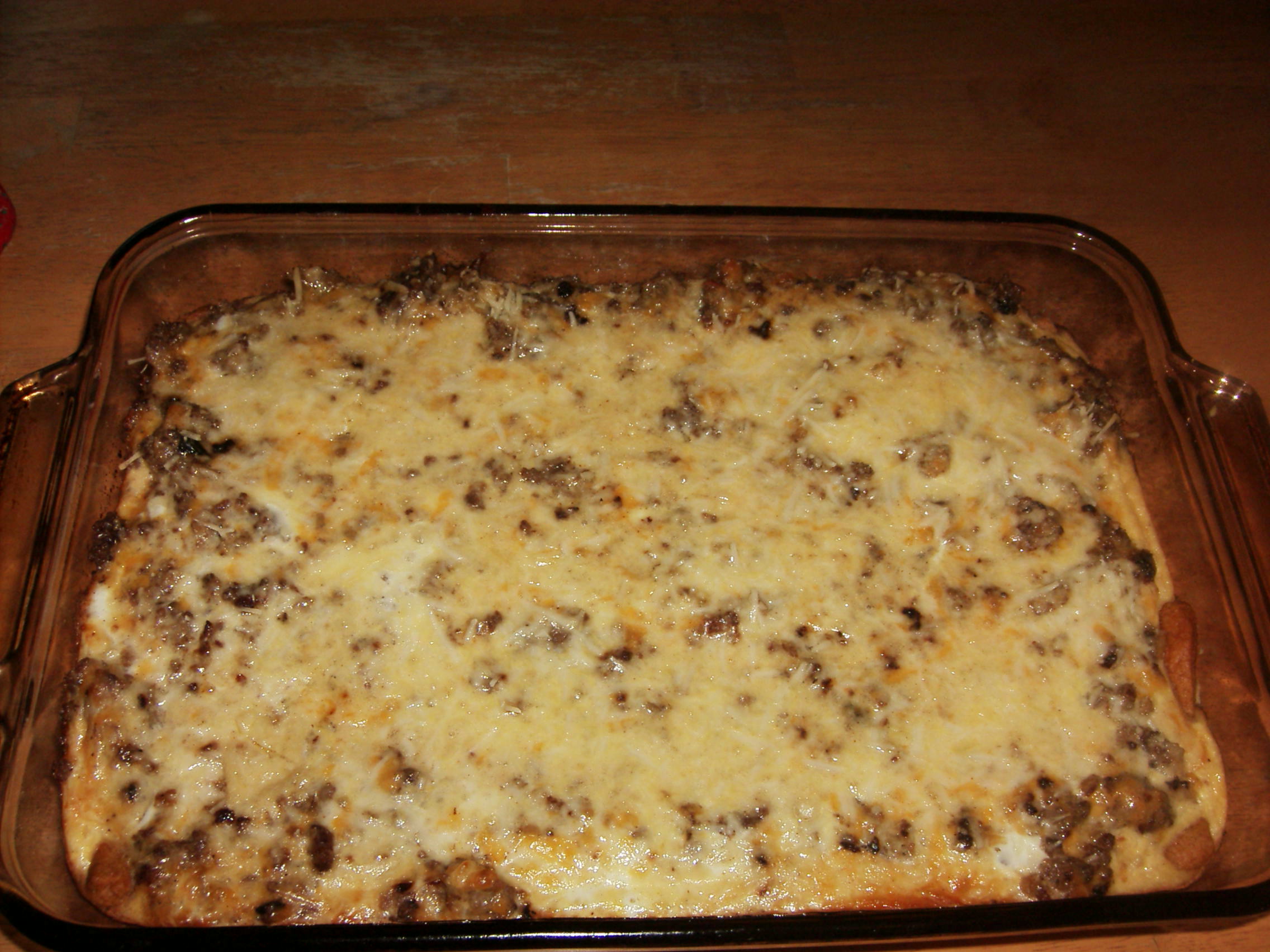 CRESCENT CRUST SAUSAGE BRUNCH CASSEROLE CRESCENT CRUST SAUSAGE BRUNCH CASSEROLE