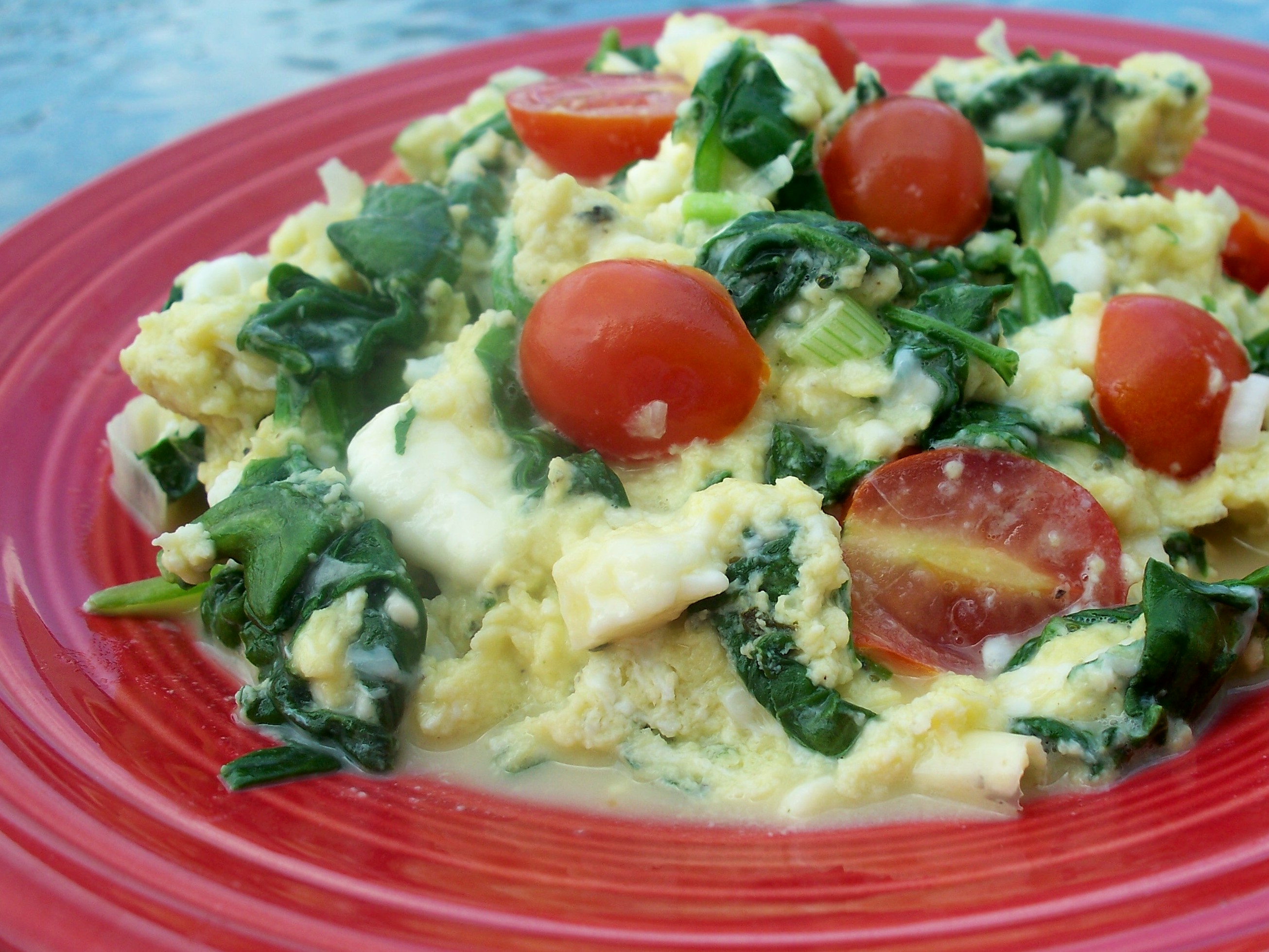GREEK SCRAMBLED EGGS GREEK SCRAMBLED EGGS