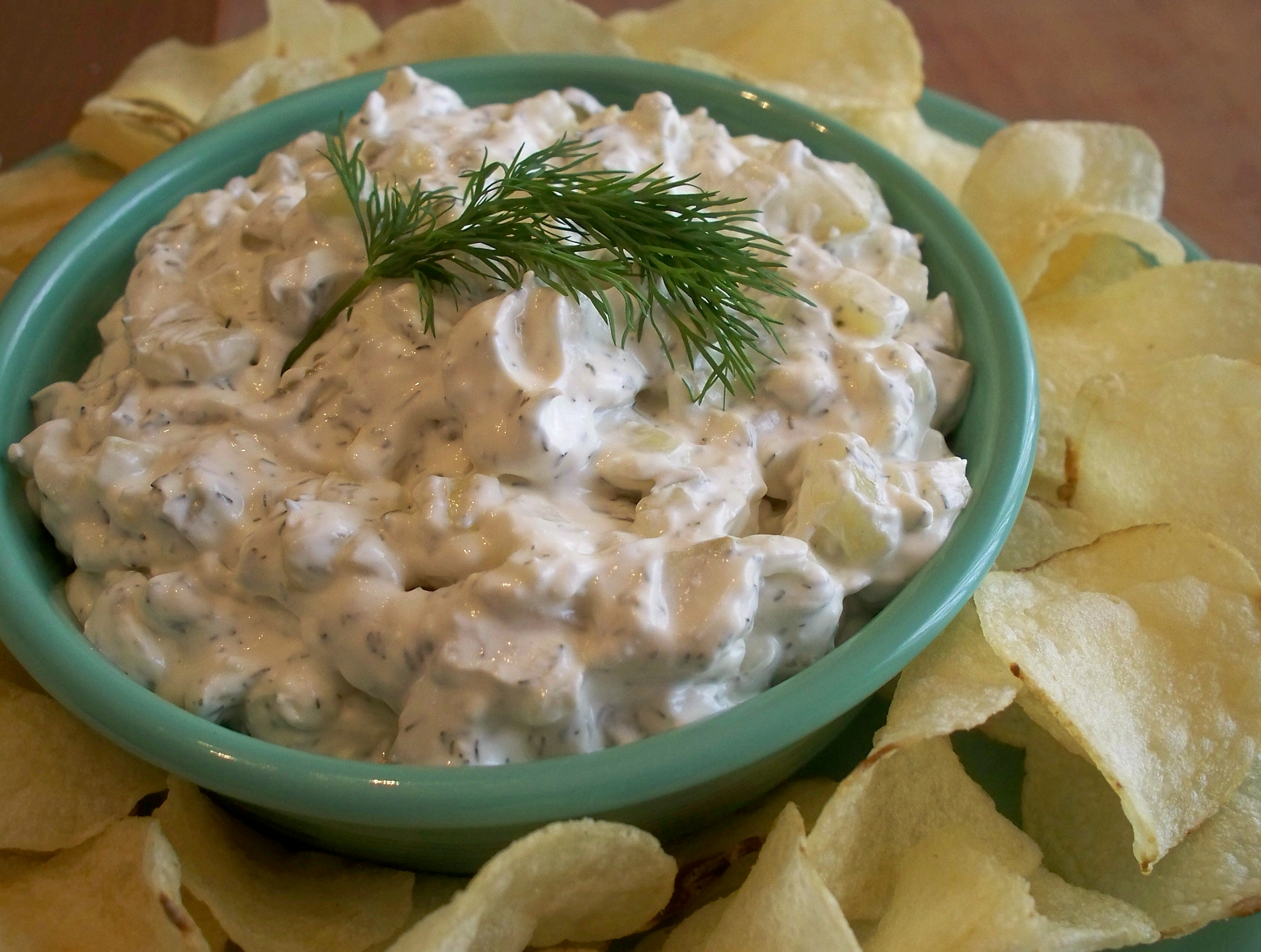 ❧ How To Make DILL PICKLE DIP