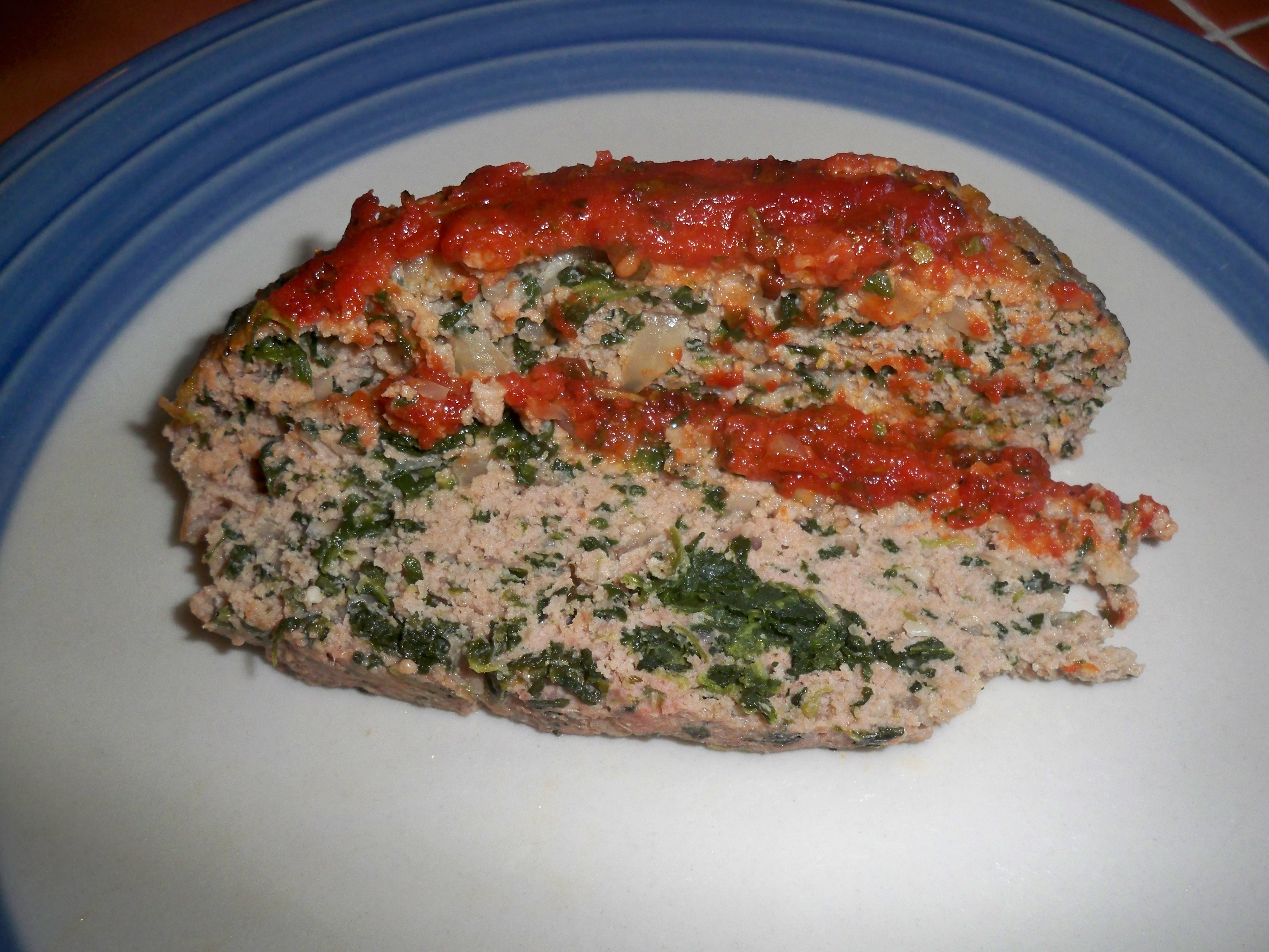 Turkey Meatloaf Florentine - Lauren's Latest