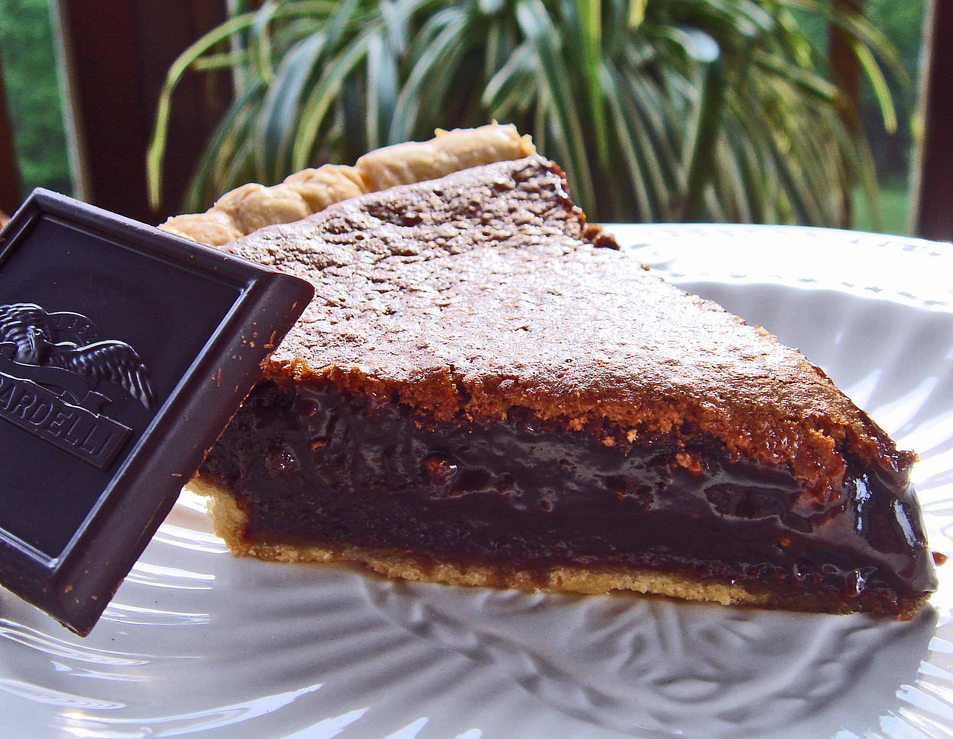 CHOCOLATE CHESS PIE