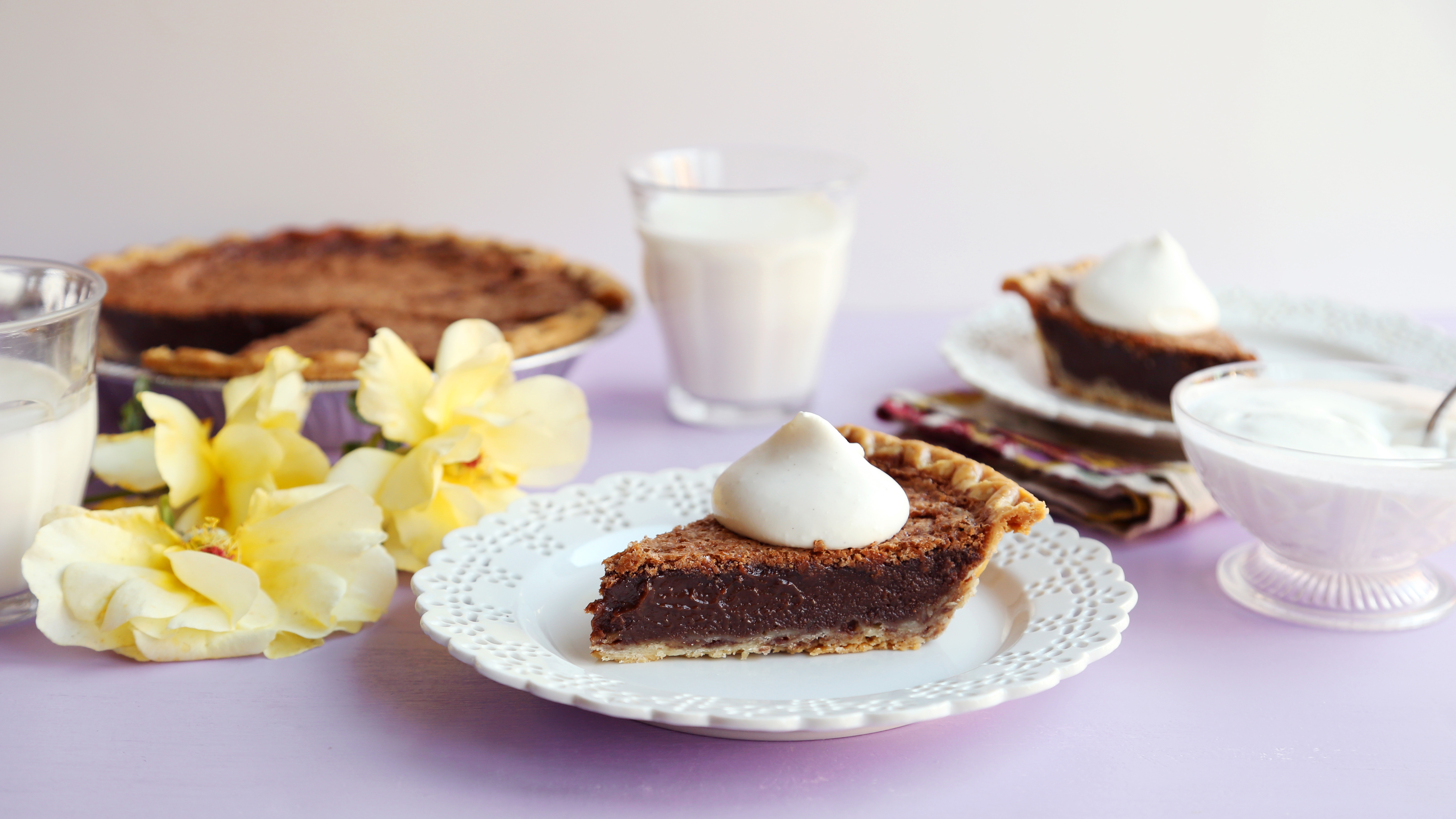 Chocolate Chess Pie