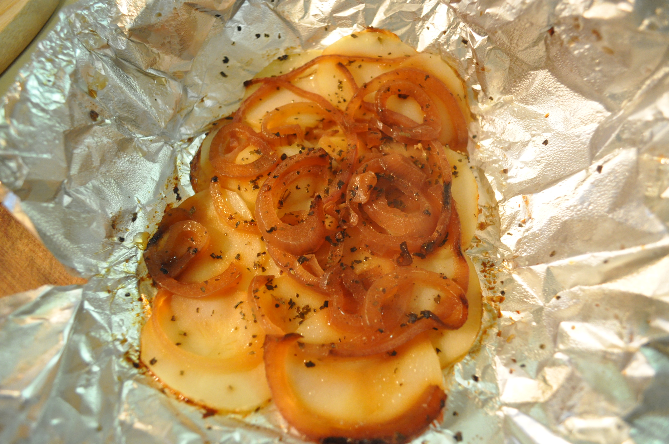 ON THE GRILL POTATO PACKETS