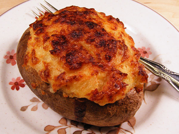 LINDA'S TWICE-BAKED POTATOES