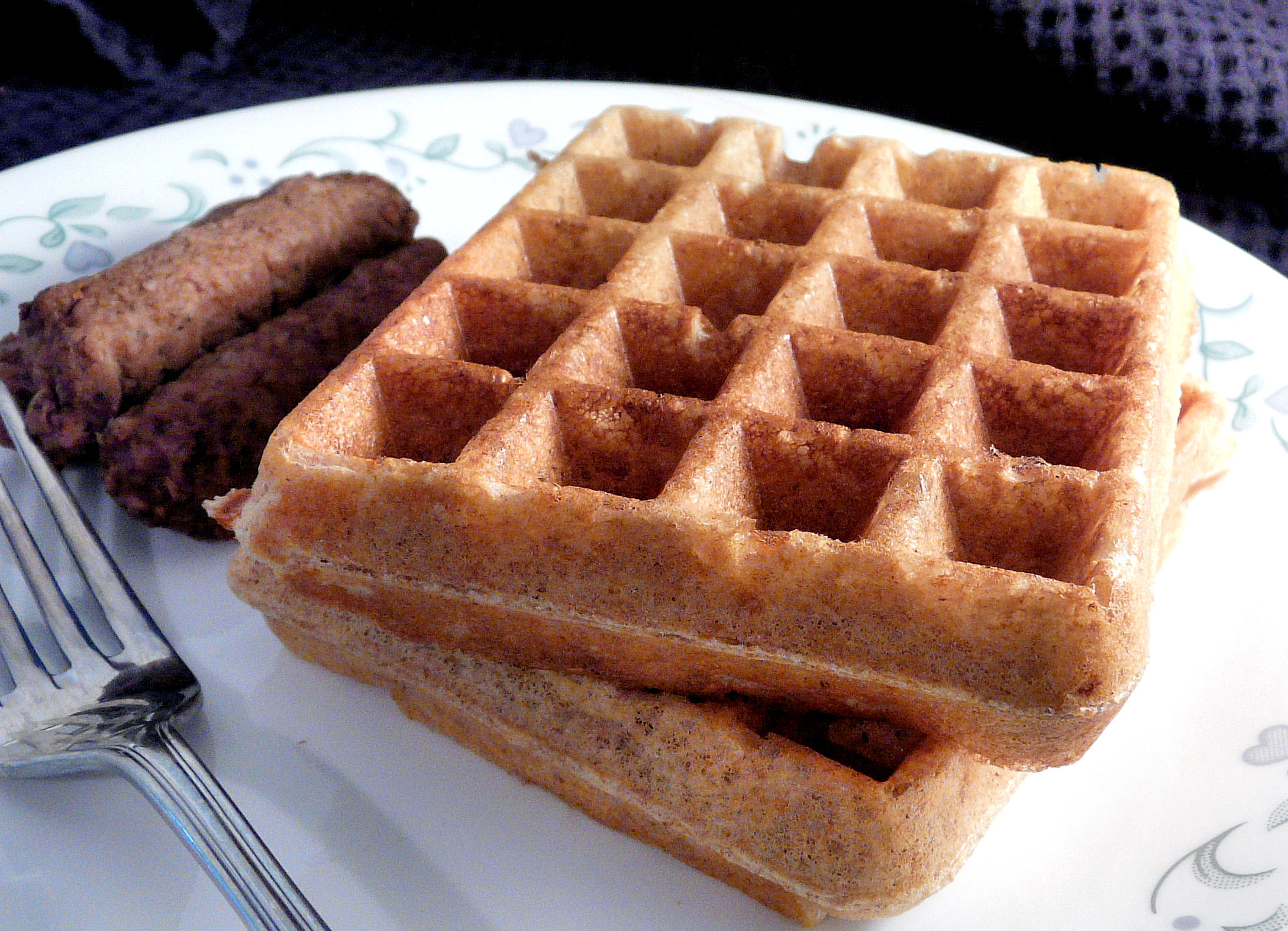 HEALTHY SOURDOUGH WHOLE GRAIN WAFFLES AND PANCAKES