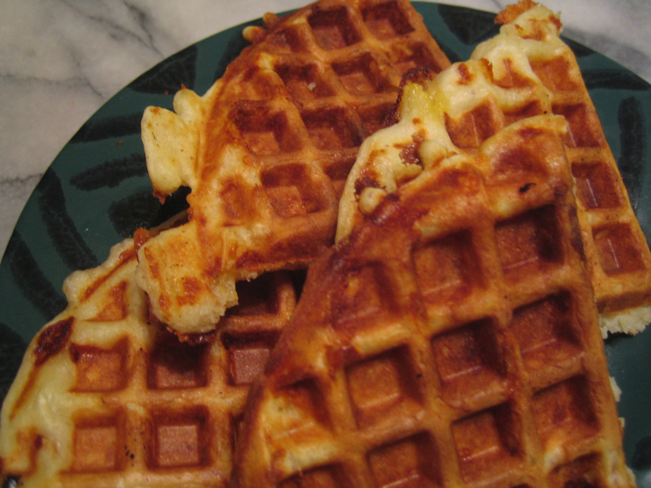 Homeamde Belgian Waffle Recipe • Bread Booze Bacon