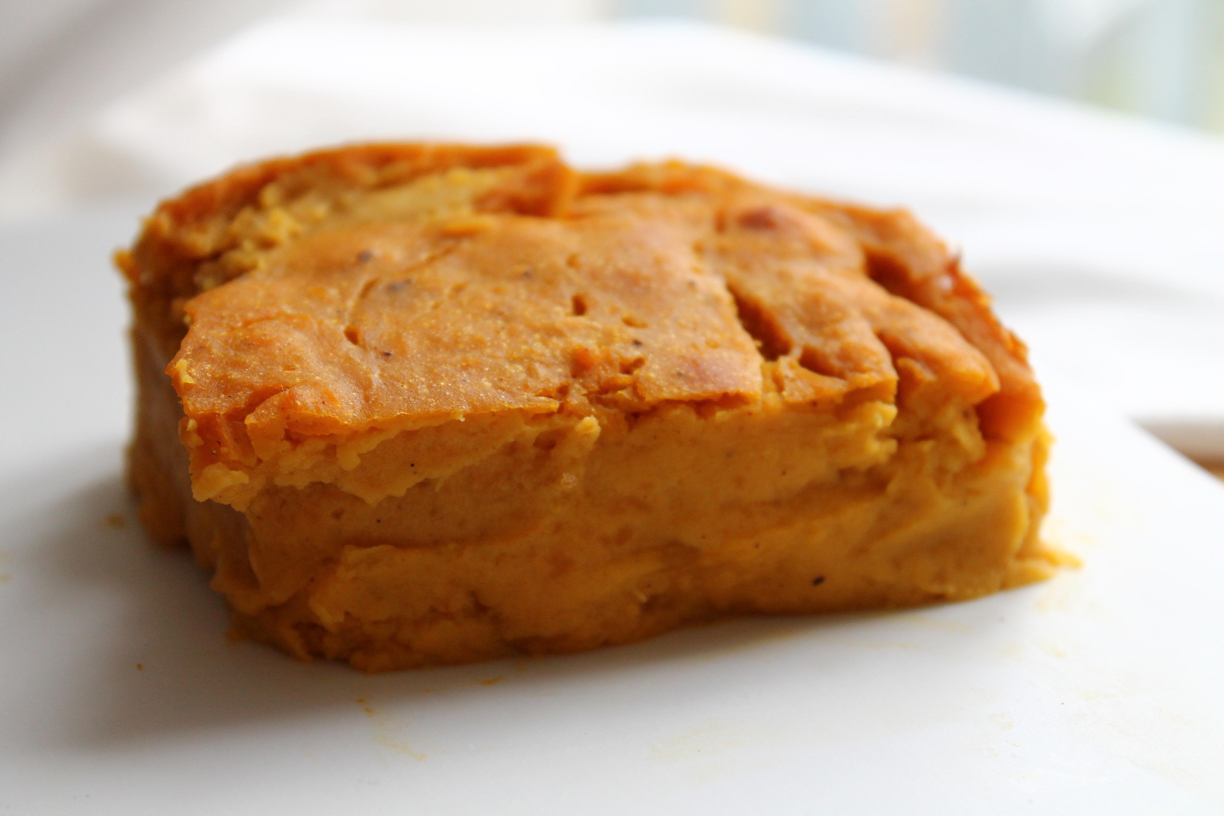 ONE POINT PUMPKIN PIE (CRUSTLESS) ONE POINT PUMPKIN PIE (CRUSTLESS)