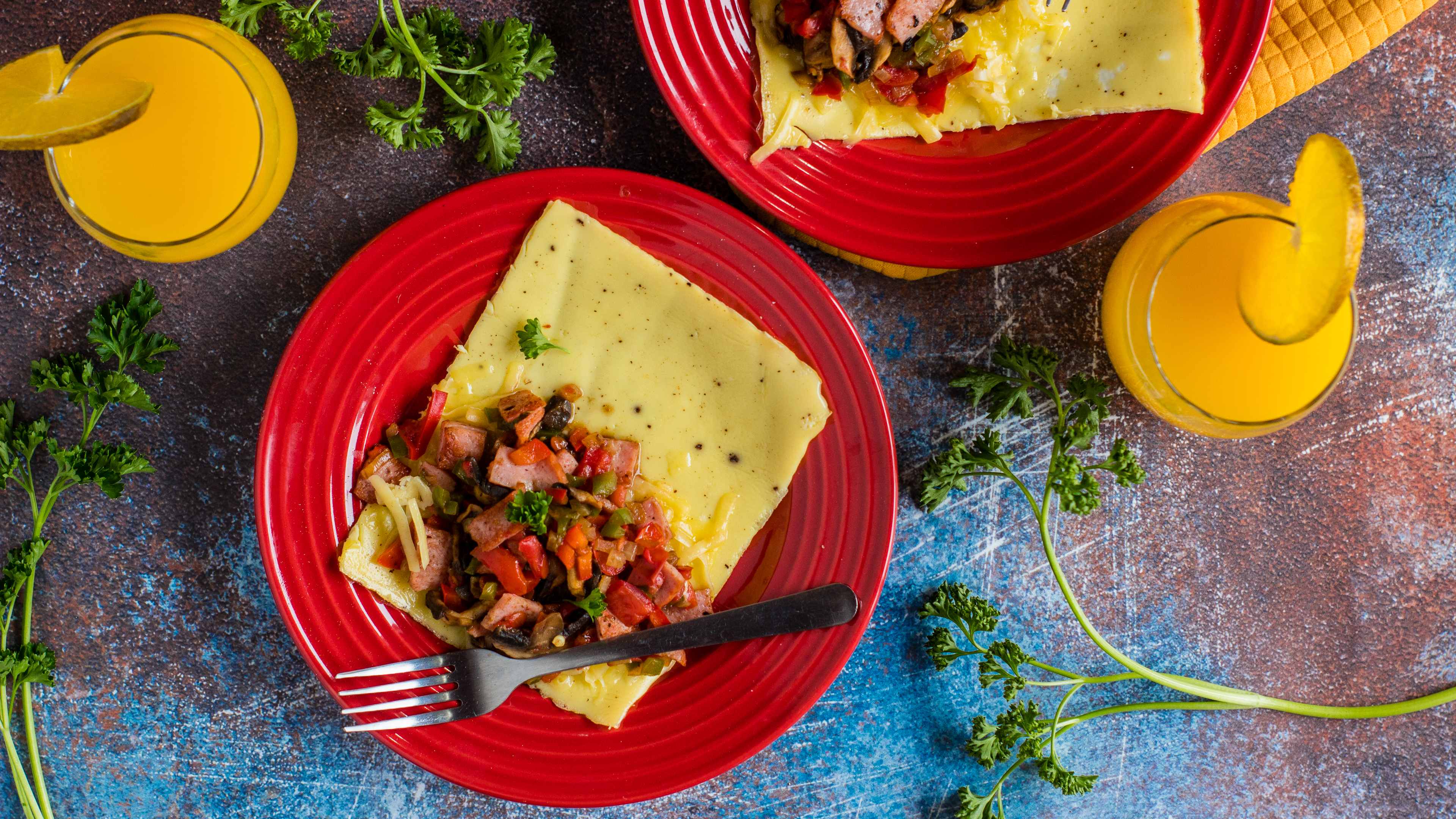 Colorado: Baked Denver Omelet