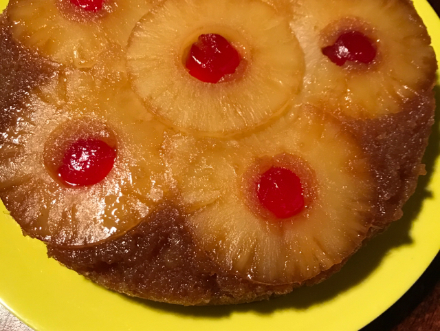 LIKE MOM'S PINEAPPLE UPSIDE DOWN CAKE