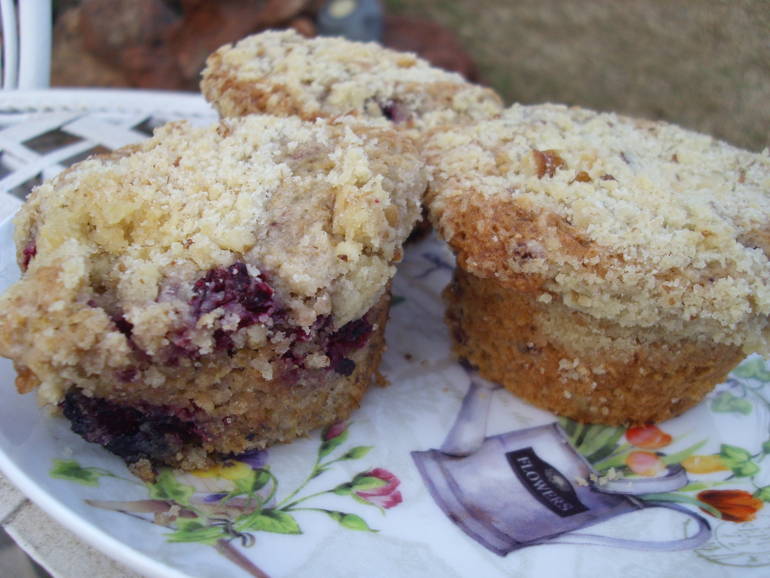 BERRY, BERRY GOOD MUFFINS