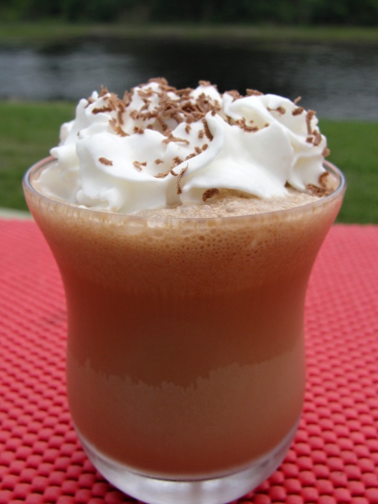 Coffee Milkshake With Mocha Flavor + Video, DF