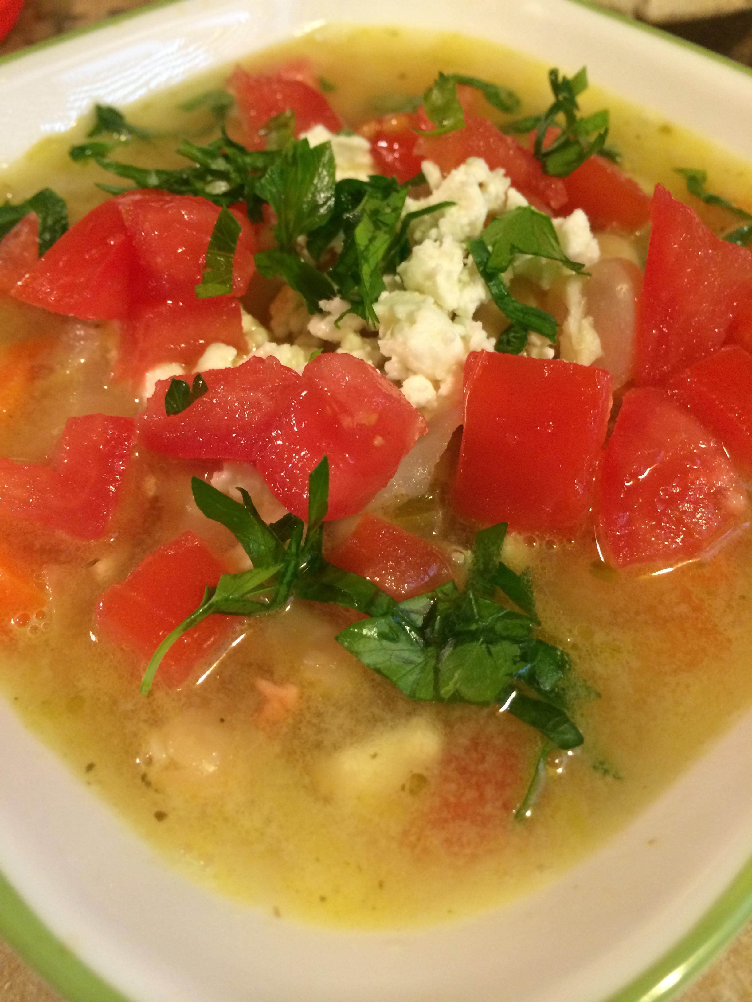 GREEK BEAN SOUP