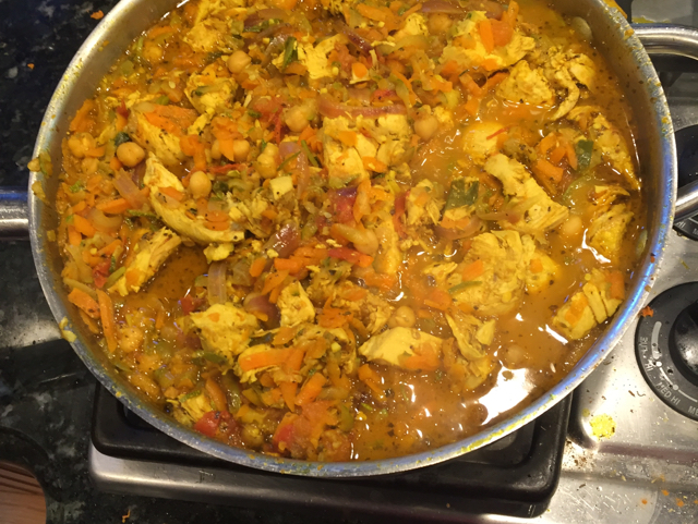 MOROCCAN BONELESS CHICKEN STEW