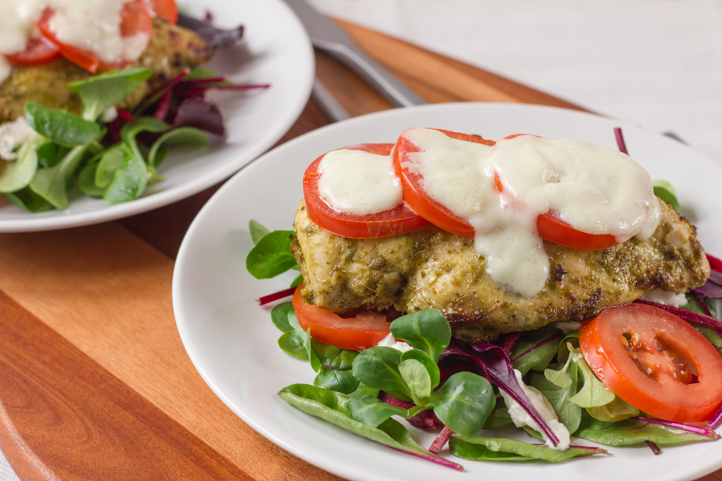 BAKED PESTO CHICKEN