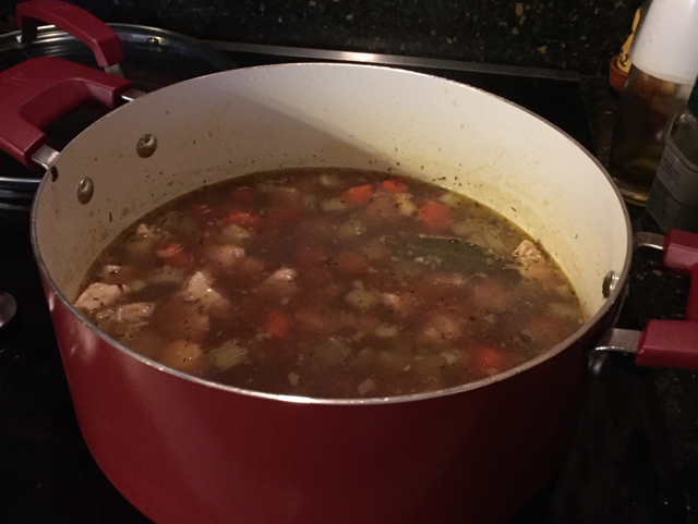 CHICKEN & RICE SOUP