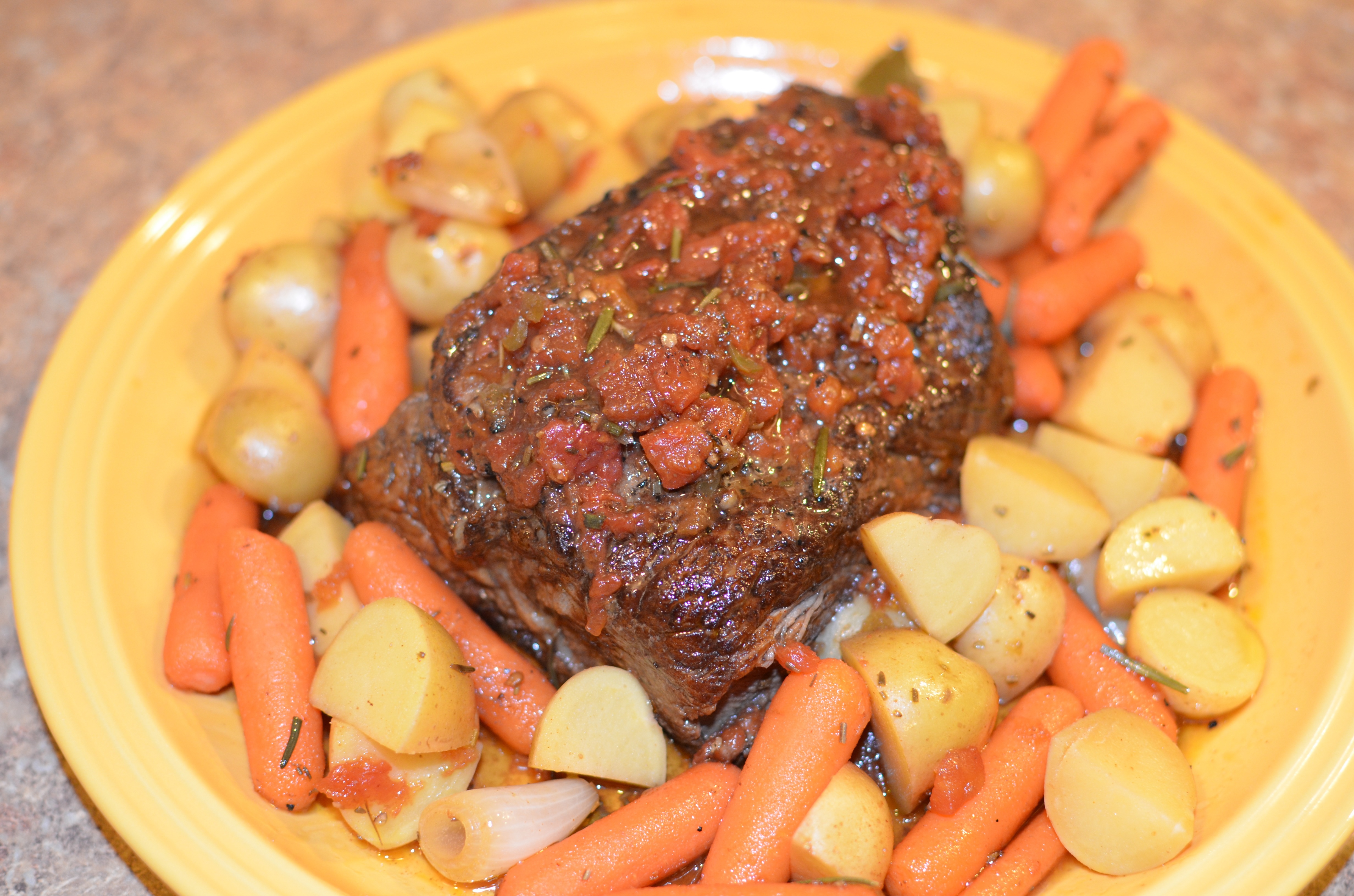 BALSAMIC POT ROAST (CROCK POT)