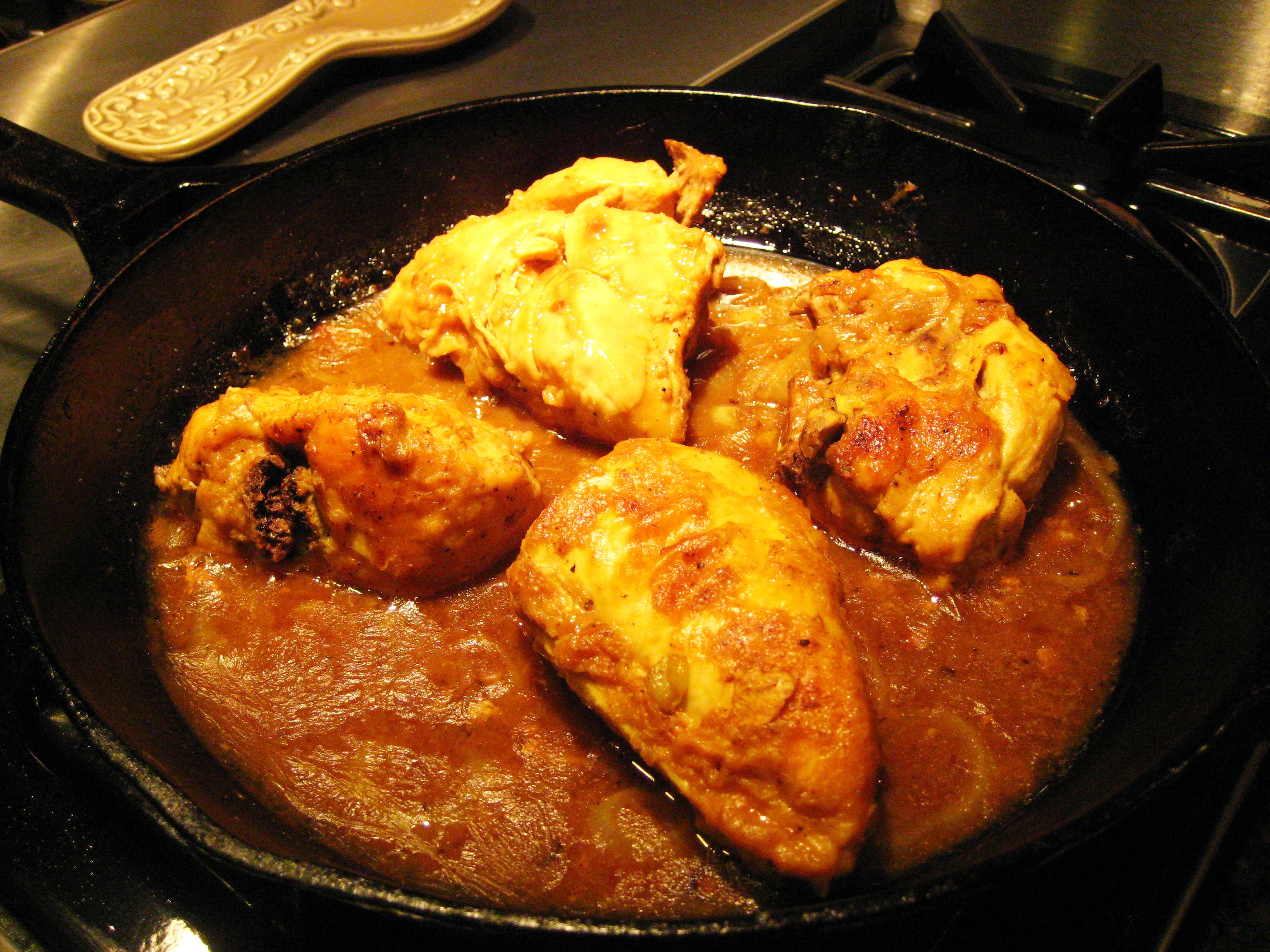 ONION SAUCE CHICKEN
