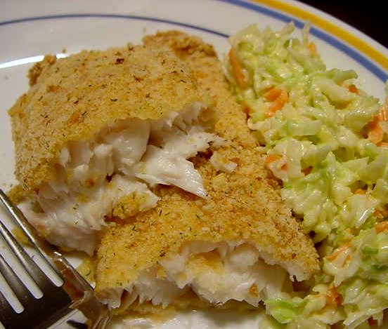 PARMESAN FISH IN THE OVEN