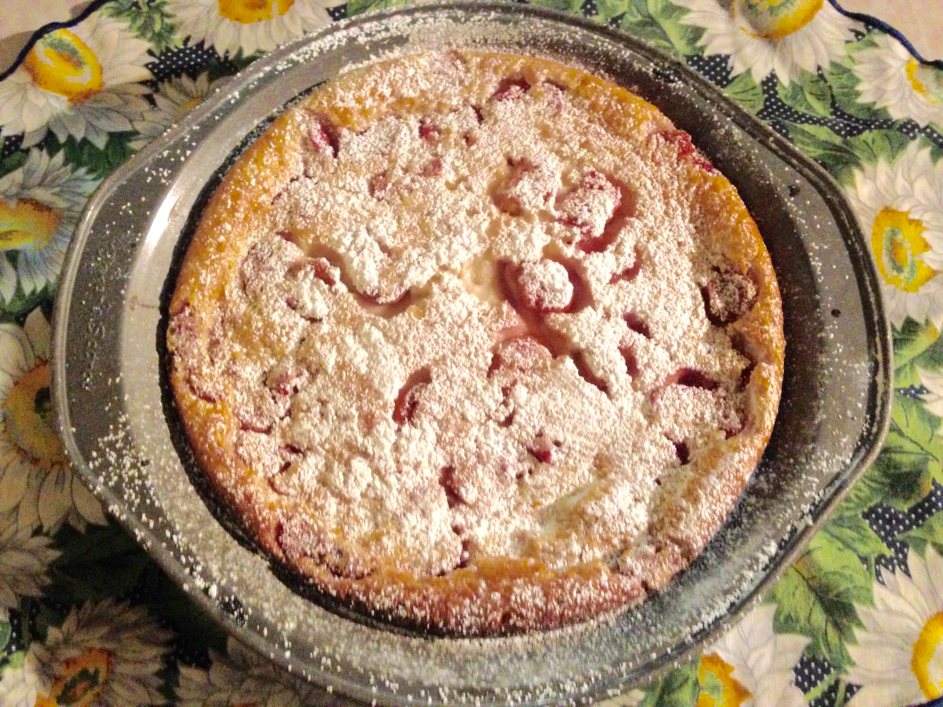 JULIA CHILD'S CHERRY CLAFOUTI