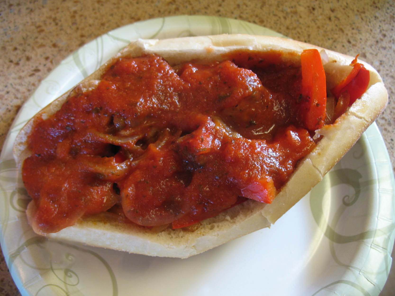 ITALIAN SAUSAGE FLORENTINE FOR THE CROCK POT