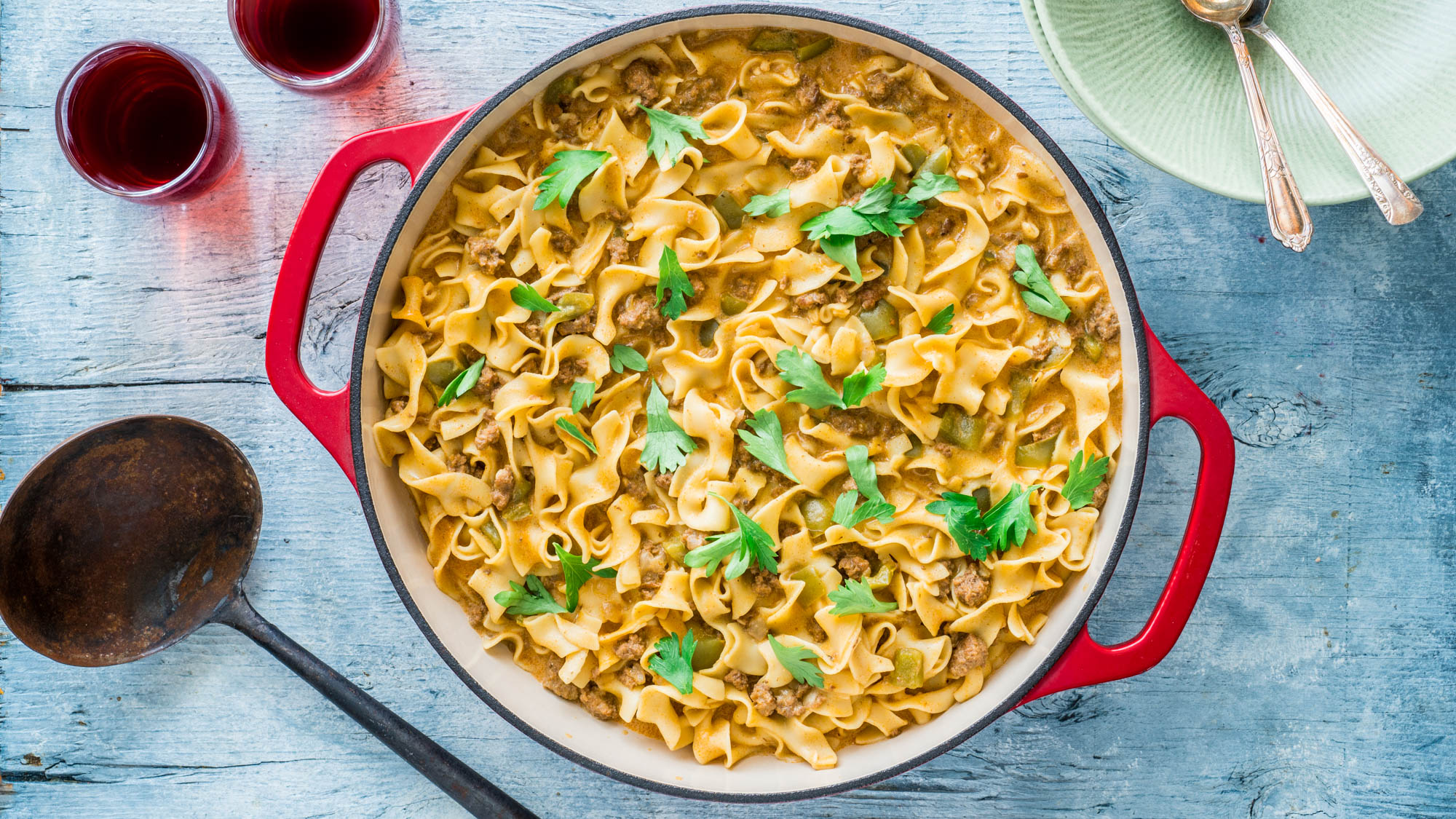 BEEF NOODLE PAPRIKASH