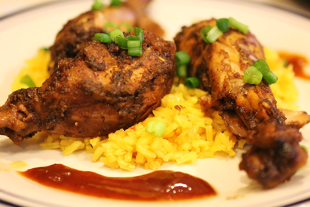 SLOW-COOKER JAMAICAN JERK BBQ CHICKEN