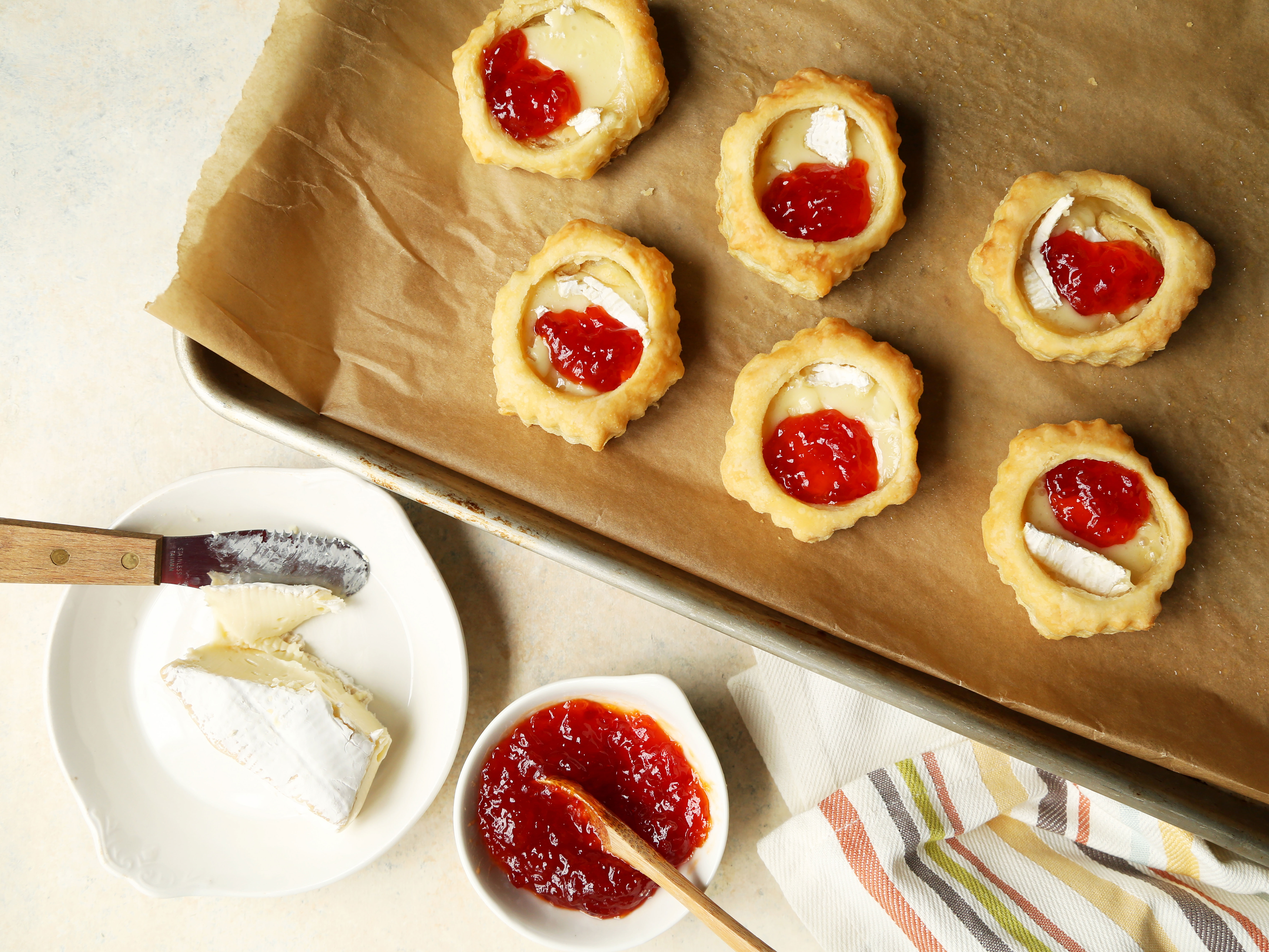 MINI BRIE TARTS